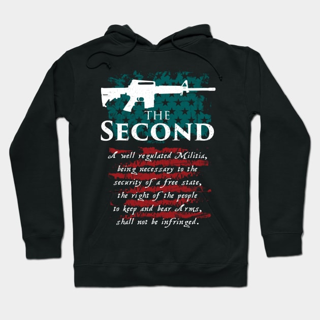 The Second Amendment Hoodie by Toby Wilkinson